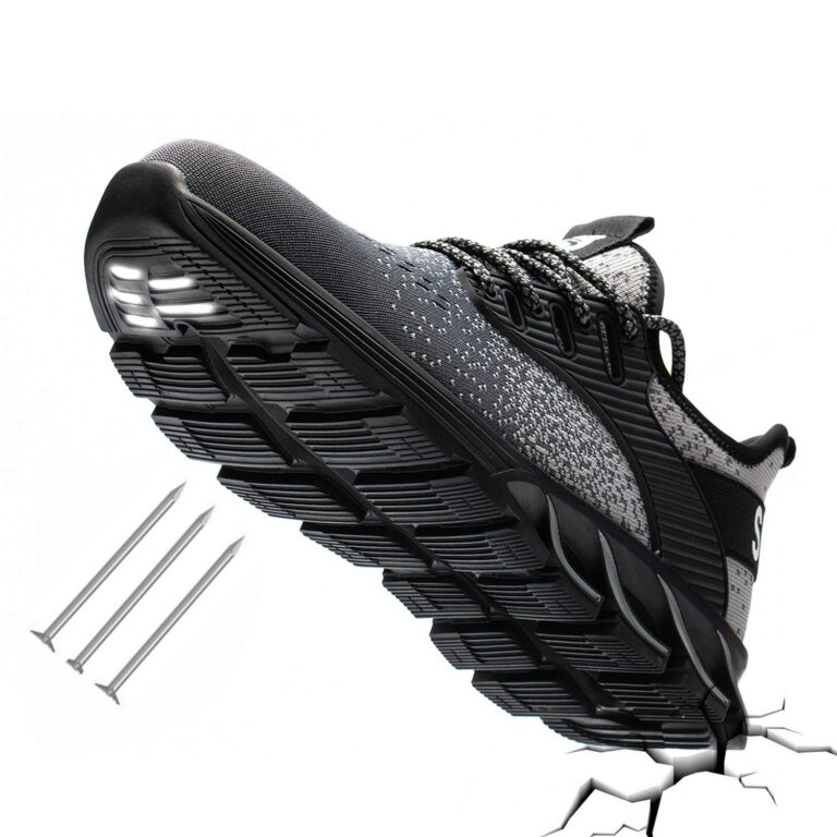 Chaussures De Securite Grises Confortables Pour Homme Et Femme Chantier Et Industrie 5
