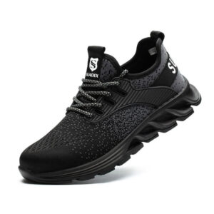 Chaussures De Securite Noires Confortables Protection Optimale Pour Travail Et Industrie 1