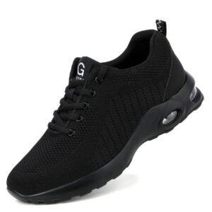 Chaussures De Securite Noires Ultra Legeres Souples Hommefemme Protection Renforcee 4