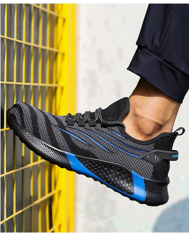 Chaussures De Securite Robustes Bleues Pour Homme Et Femme Protection Chantier Optimale
