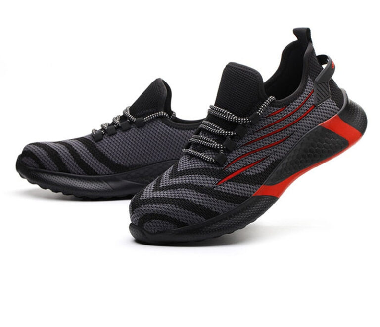 Chaussures De Securite Robustes Rouge Pour Travail Intensif Protection Optimale 3