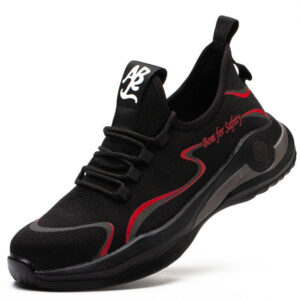 Chaussures De Securite Robustes Rouge Protection Homme Femme Chantier 5