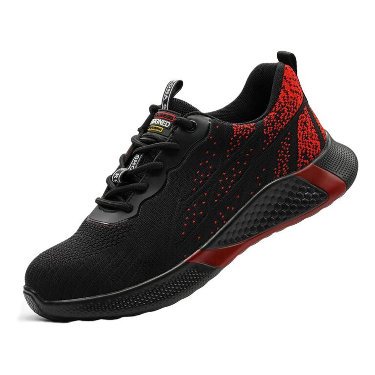 Chaussures De Securite S3 Rouge Hommefemme Legerete Et Confort Optimal 4