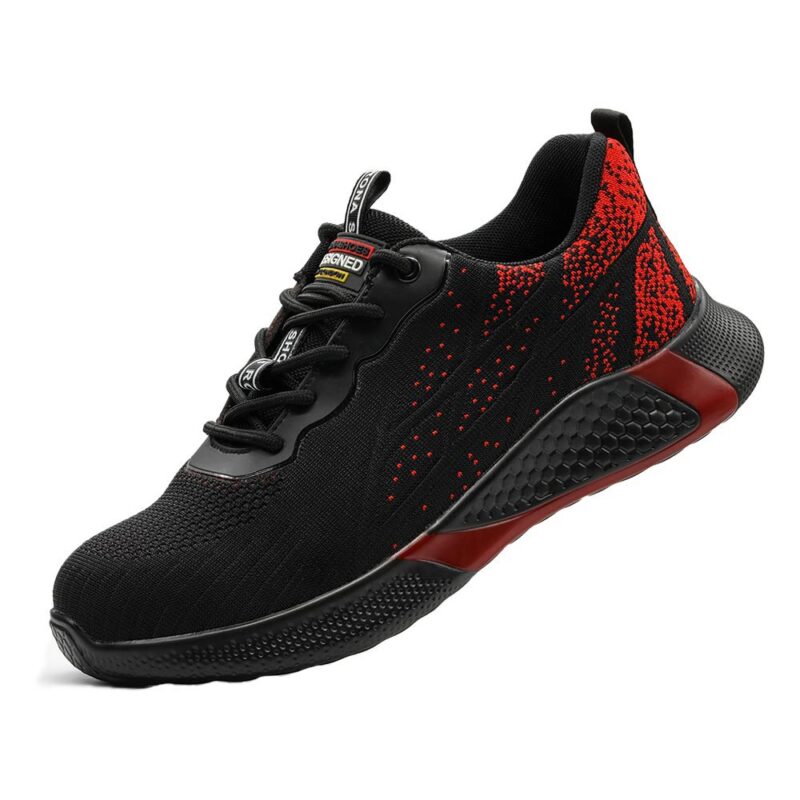 Chaussures De Securite S3 Rouge Hommefemme Legerete Et Confort Optimal 4