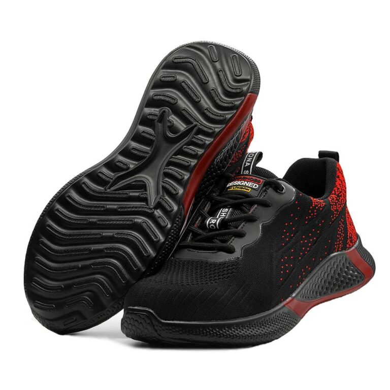 Chaussures De Securite S3 Rouge Hommefemme Legerete Et Confort Optimal