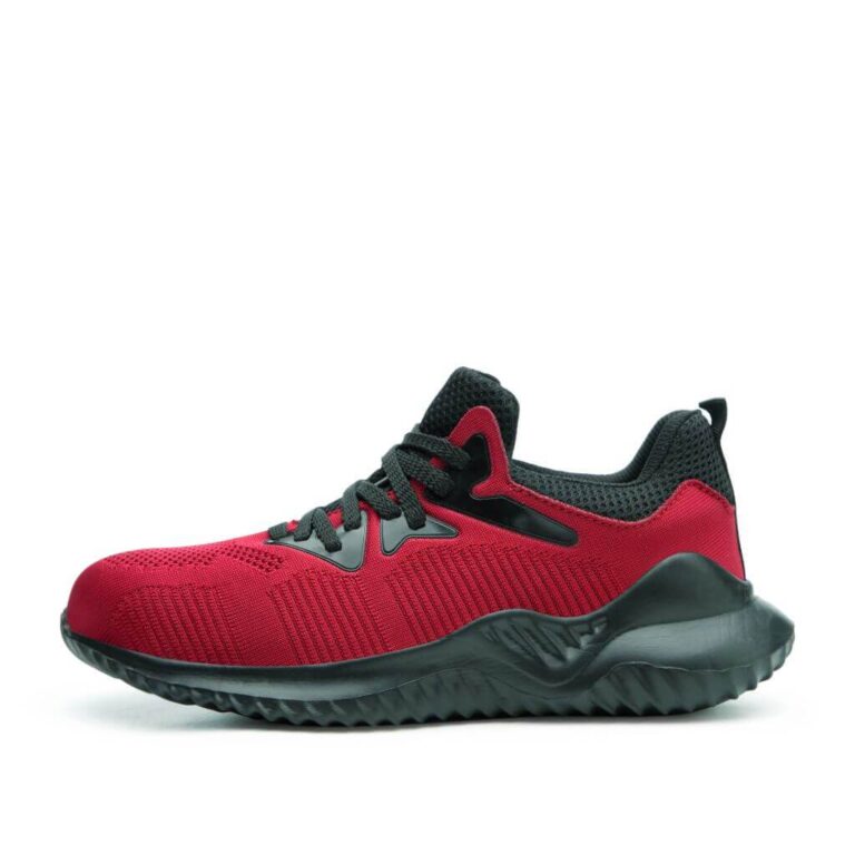 Chaussures De Securite S3 Ultra Legeres Rouge Confortables Homme Femme 6