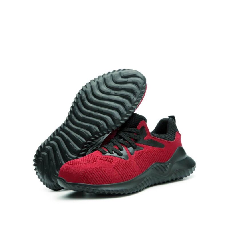 Chaussures De Securite S3 Ultra Legeres Rouge Confortables Homme Femme 8