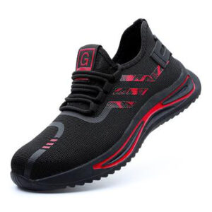 Chaussures De Securite S3 Unisexes Confort Respirabilite Et Protection Optimales Rouge 3