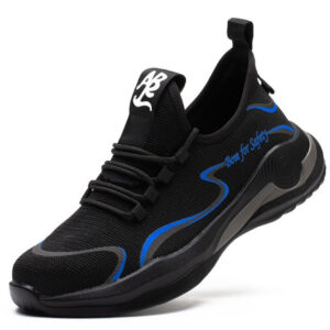 Chaussures De Securite Travail Antiderapantes Bleues Homme Femme Protection Optimale