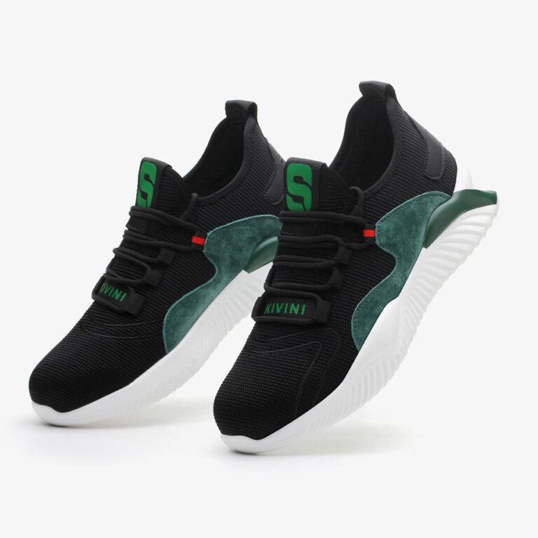 Chaussures De Securite Vertes Confortables Et Durables Pour Travail Exigeant 3