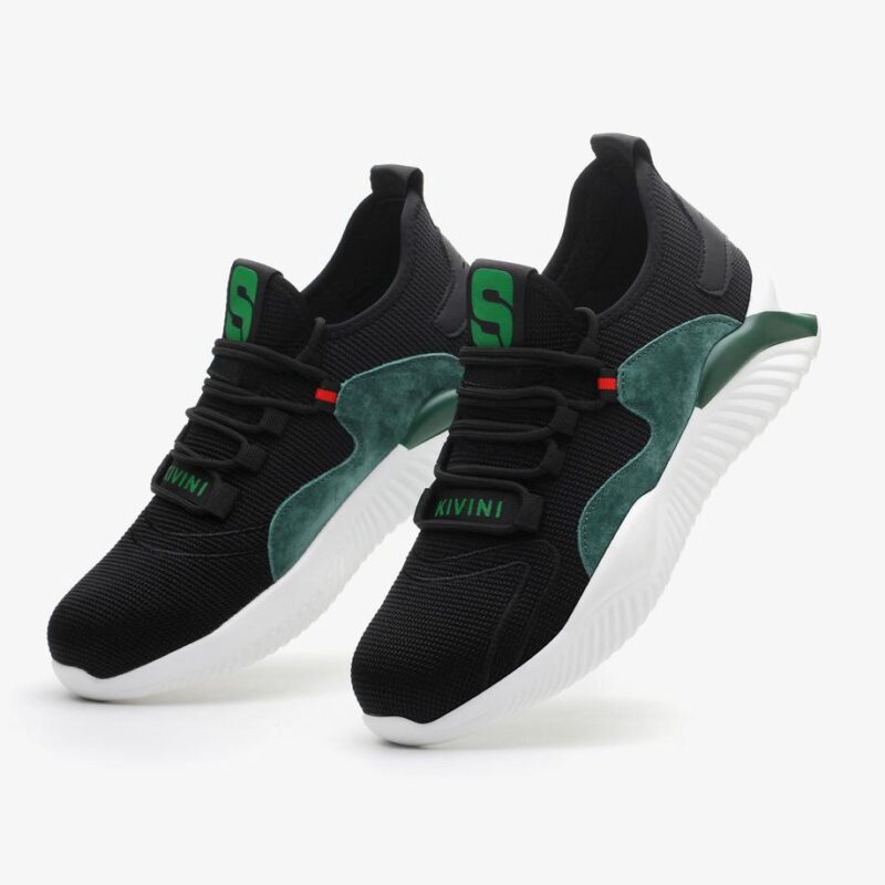 Chaussures De Securite Vertes Confortables Et Durables Pour Travail Exigeant 3