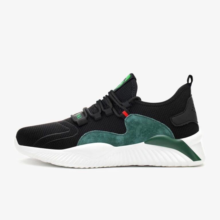 Chaussures De Securite Vertes Confortables Et Durables Pour Travail Exigeant 6
