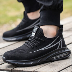 Chaussures De Travail Basses Noires Unisexe Confort Legerete Et Protection 8