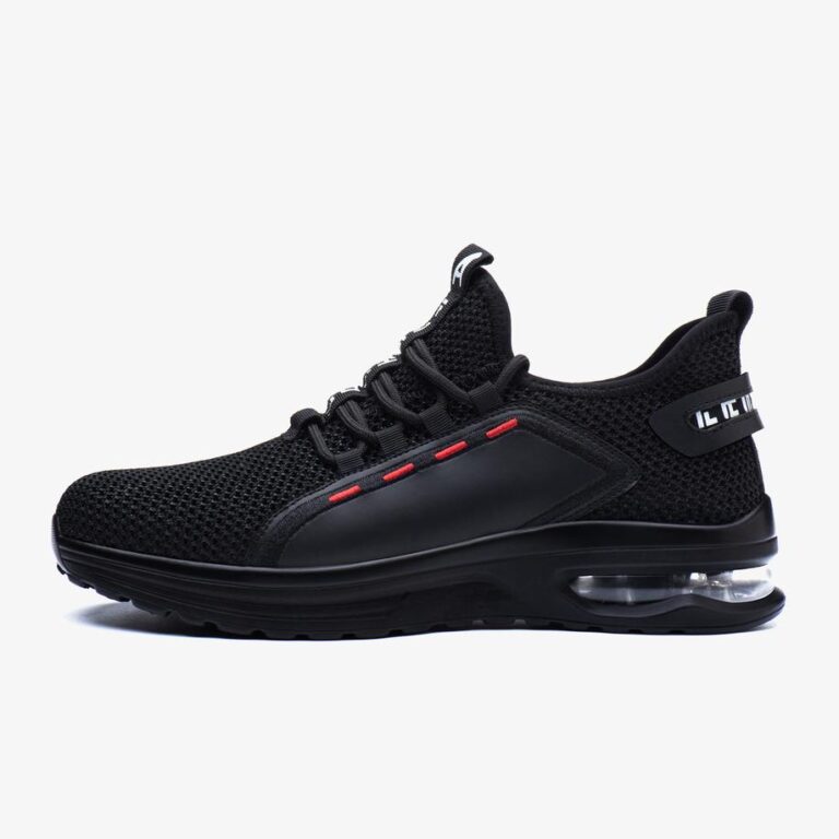 Chaussures De Travail Noires Confortables Et Legeres Pour Homme Et Femme Securite Optimale 3