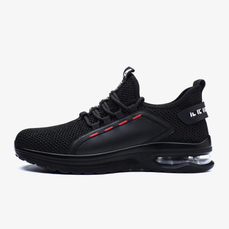 Chaussures De Travail Noires Confortables Et Legeres Pour Homme Et Femme Securite Optimale 3