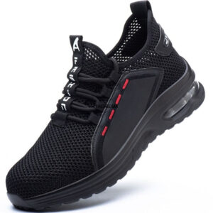 Chaussures De Travail Noires Confortables Et Legeres Pour Homme Et Femme Securite Optimale 4