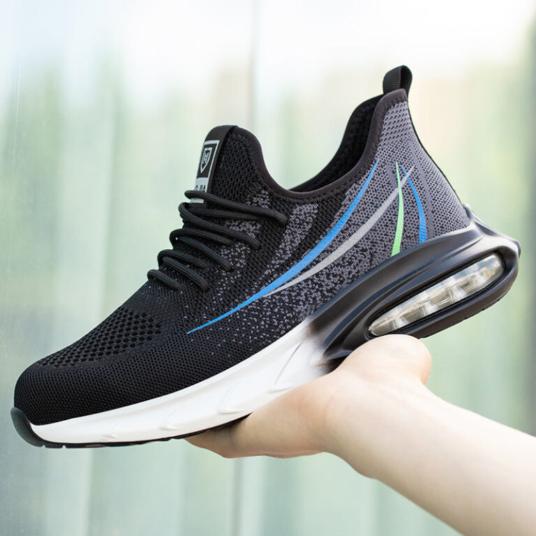 Chaussures De Travail Securite Legeres Style Basket Grises Confort Optimal 1